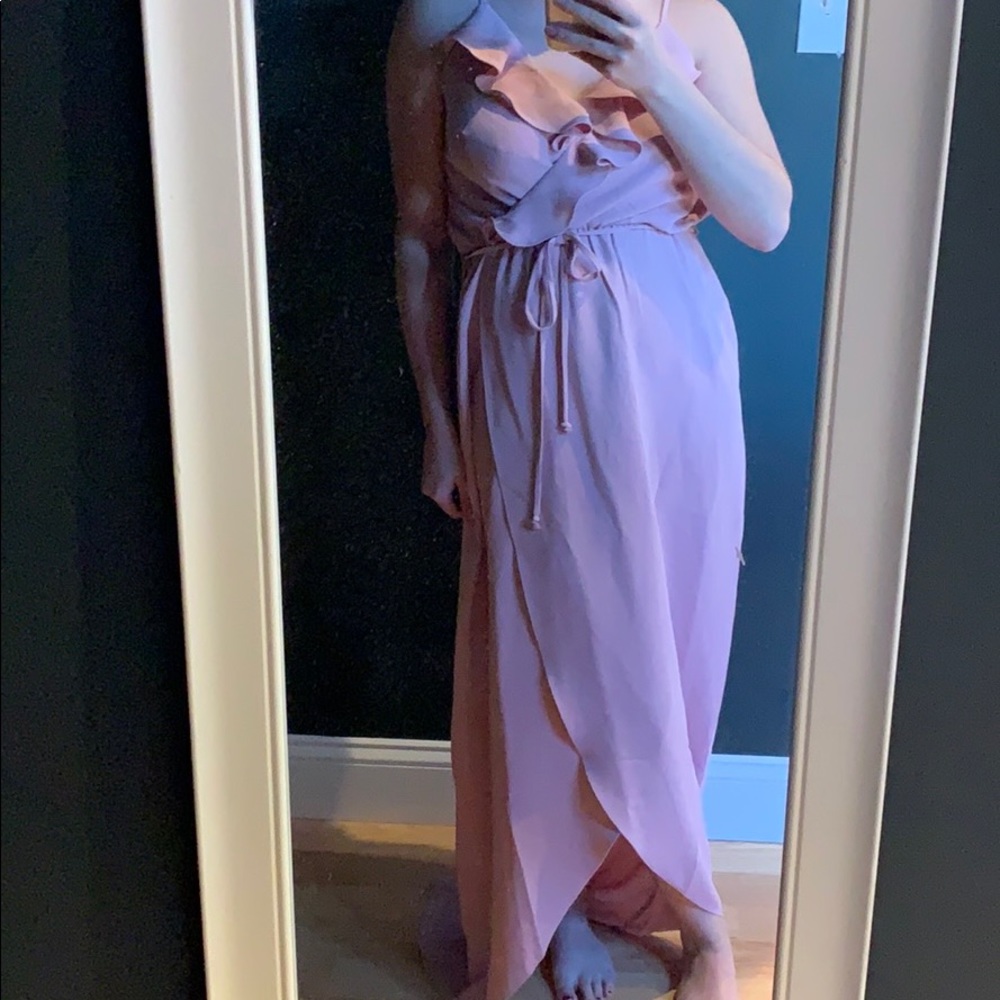 Everly Ruffle Wrap Maxi Dress